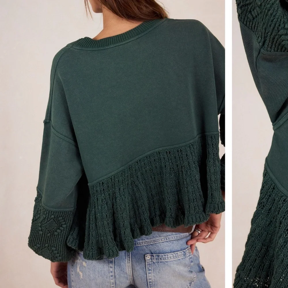 Free People Autumn Sweatshirt, XS